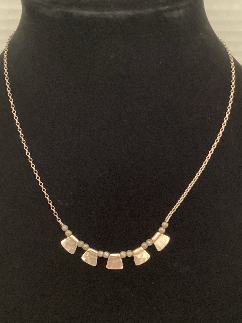 Silpada hammered necklace